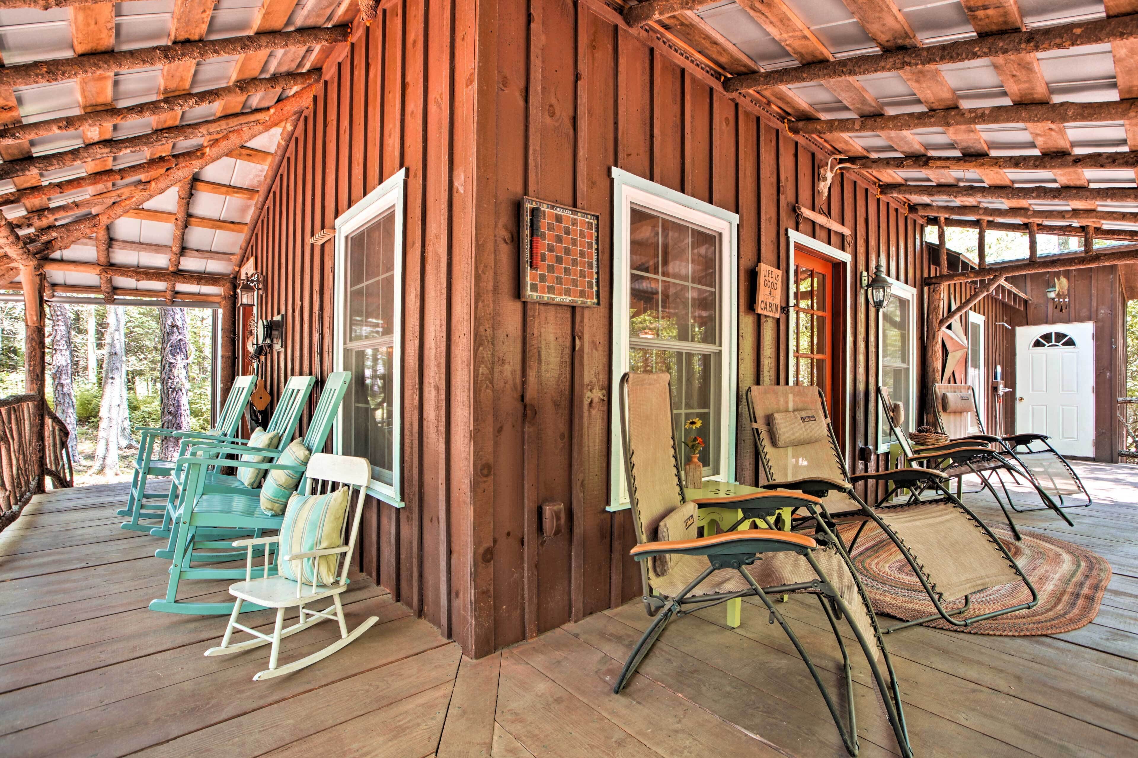 'clearwater Cabin' on 10 Acres w/ Trout Stream!