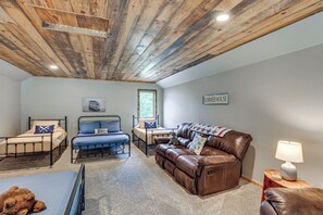 House (3 Bedrooms) | Interior - Modern Lakeside Chalet on Crow Wing Chain w/ Dock! (Nevis)