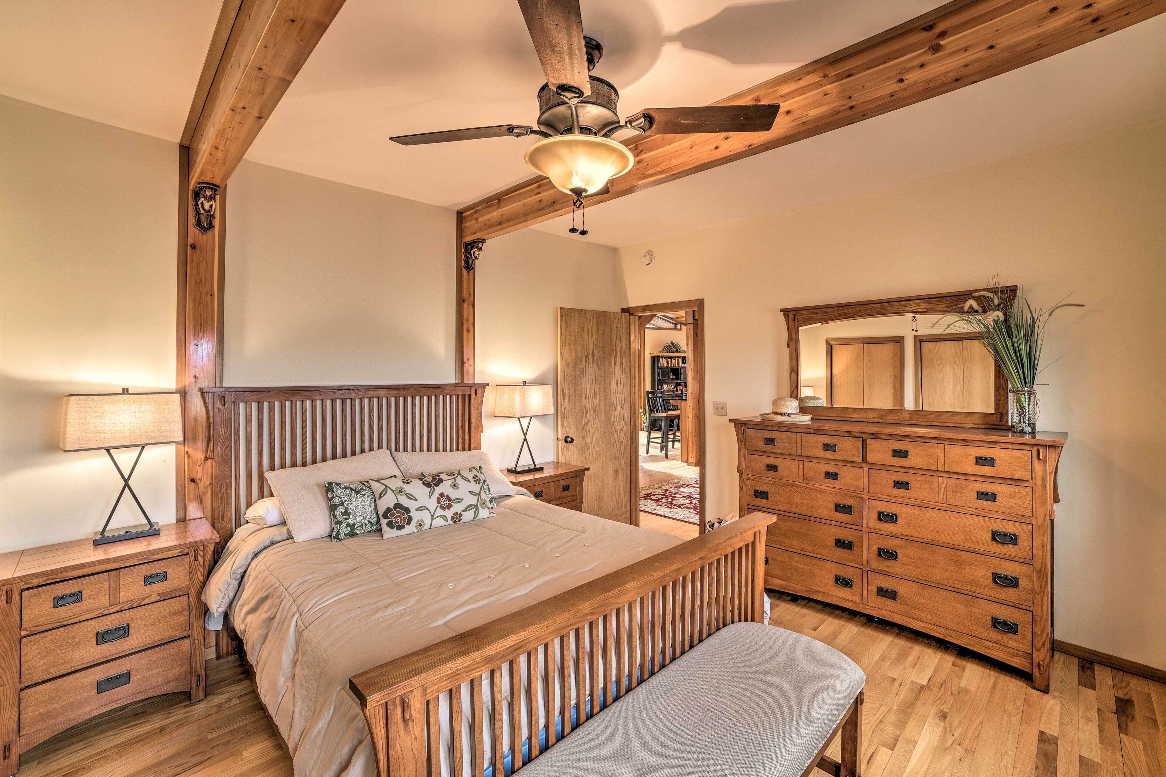 Waterfront Cottage w/ Fishing Dock & Fireplace!