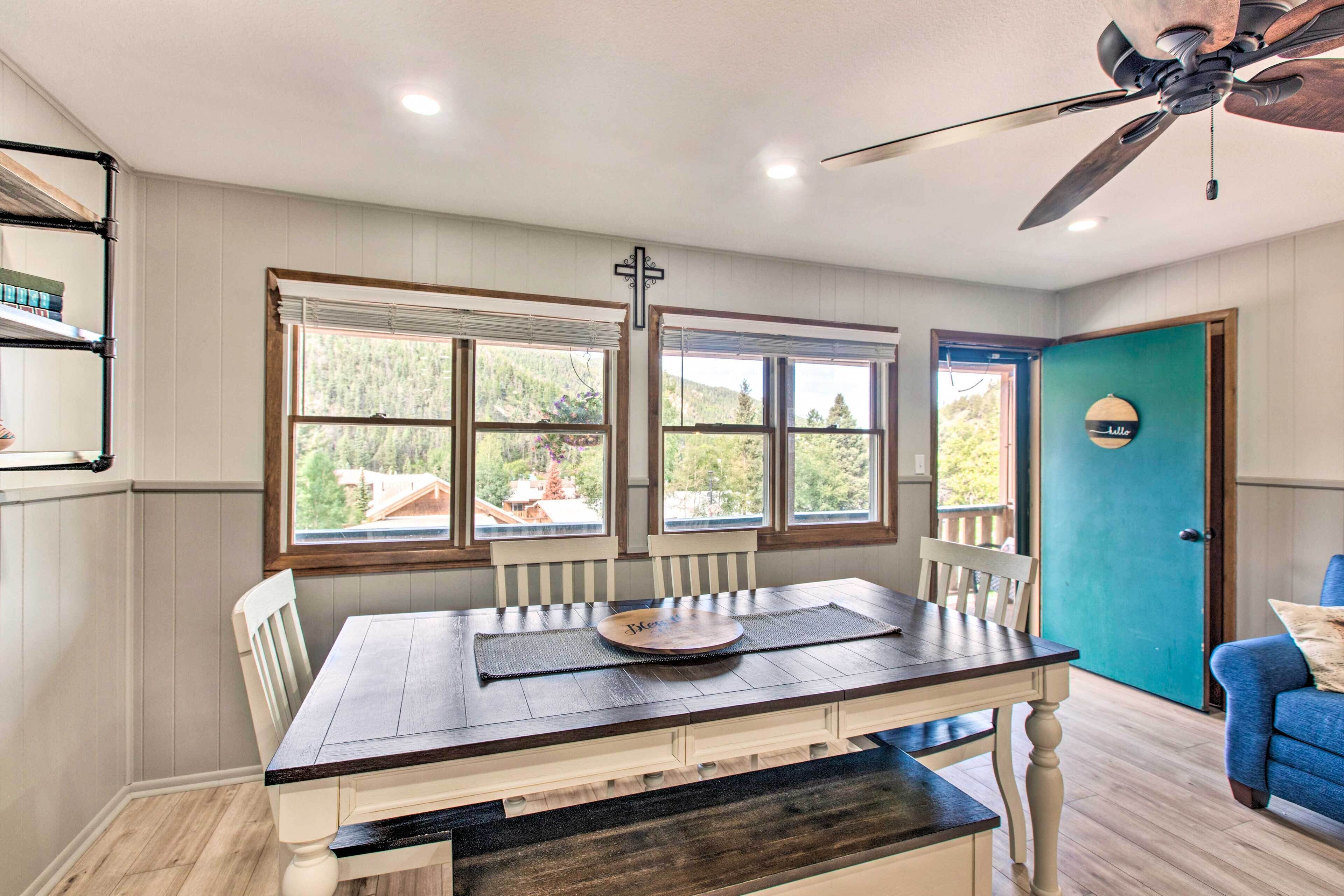 Main St Red River Ski Condo w/ Mountain View!