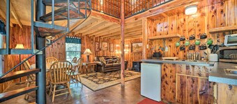 บ้านกระท่อม 'Black Fork 1' ที่สงบ ตกปลาได้ในที่พัก!