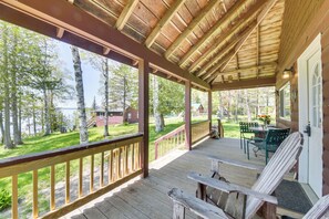 House (2 Bedrooms) | Interior - Picturesque Maine Getaway w/ Lake Access! (Rangeley)
