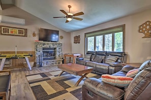 House (4 Bedrooms) | Front of property - 3 Mi to Kalahari: Pocono Mountain Home w/ Fire Pit (Pocono Summit)
