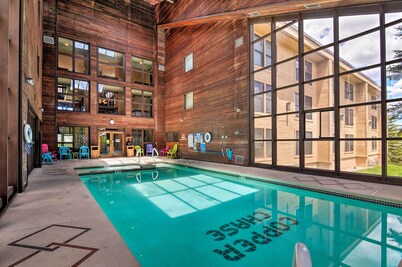 Rustic Ski-out Brian Head Condo w/ Comm. Pool