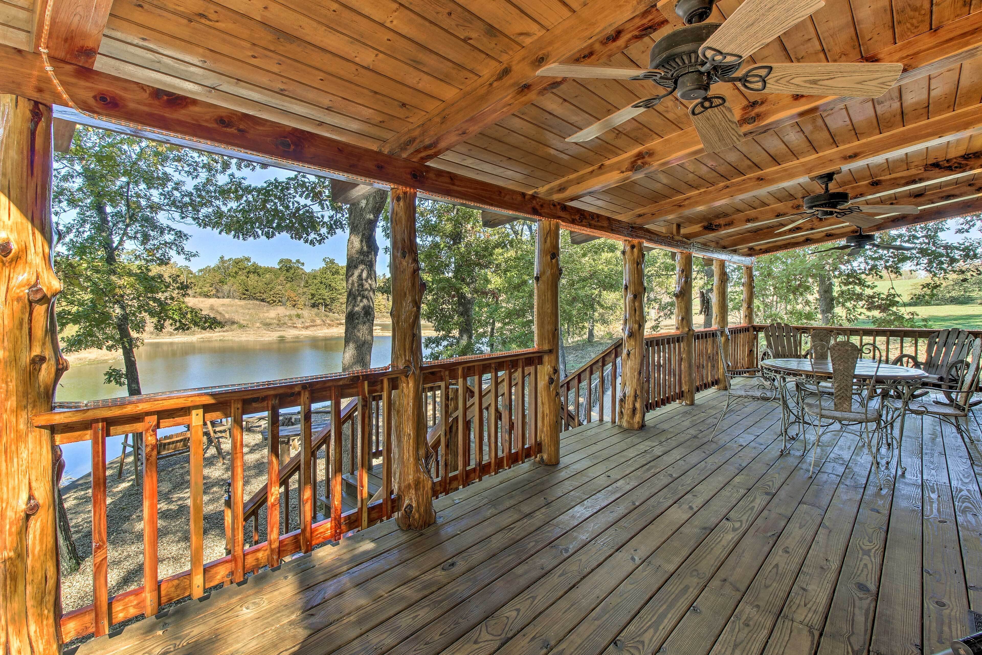 Remote Cabin on 30 Acres w/ Dock & Private Lake!