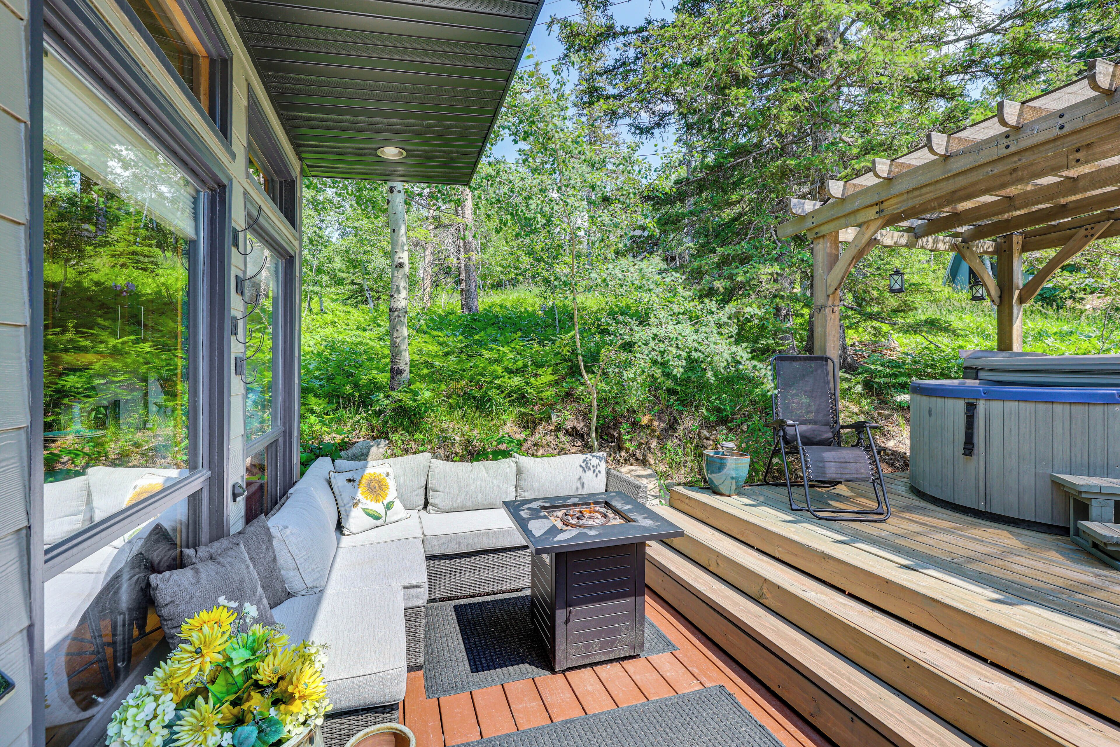 Façade de l’hébergement