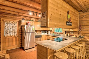 House (2 Bedrooms) | Interior - Explore the Land of Waterfalls! Brevard Log Cabin (Brevard)