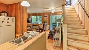 Interior - Rustic Hayesville Cabin w/ Fire Pit & Deck! (Hayesville)