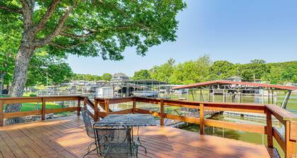 Private Dock on Fishing Cove: Camdenton Getaway
