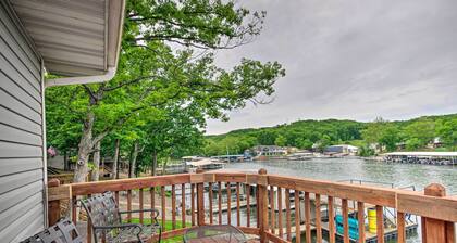 Waterfront Lake Ozark Home w/ Decks, Fire Pit