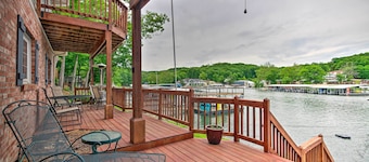 Waterfront Lake Ozark Home w/ Decks, Fire Pit
