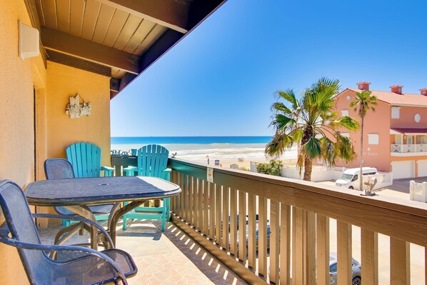 Front of property - Beachfront, Pet-friendly South Padre Island Condo (South Padre Island)