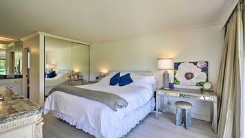 1 bedroom, iron/ironing board, bed sheets