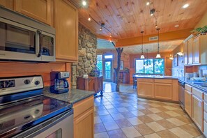 House (4 Bedrooms) | Interior - Cabin w/ Mount Leconte Views, Hot Tub, Pool Table! (Gatlinburg)