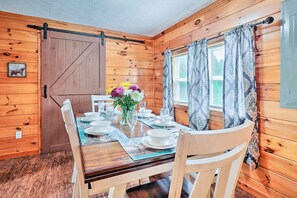 House (3 Bedrooms) | Interior - Charming Jamestown Cabin w/ Large Backyard! (Jamestown)