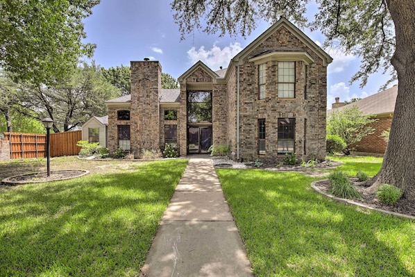 Front of property - Convenient Allen Retreat, 2 Mi to Downtown! (Allen)