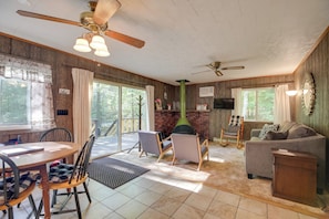House (2 Bedrooms) | Interior - Cozy Adirondacks Cabin: Walk to Lake Eaton! (Jay)