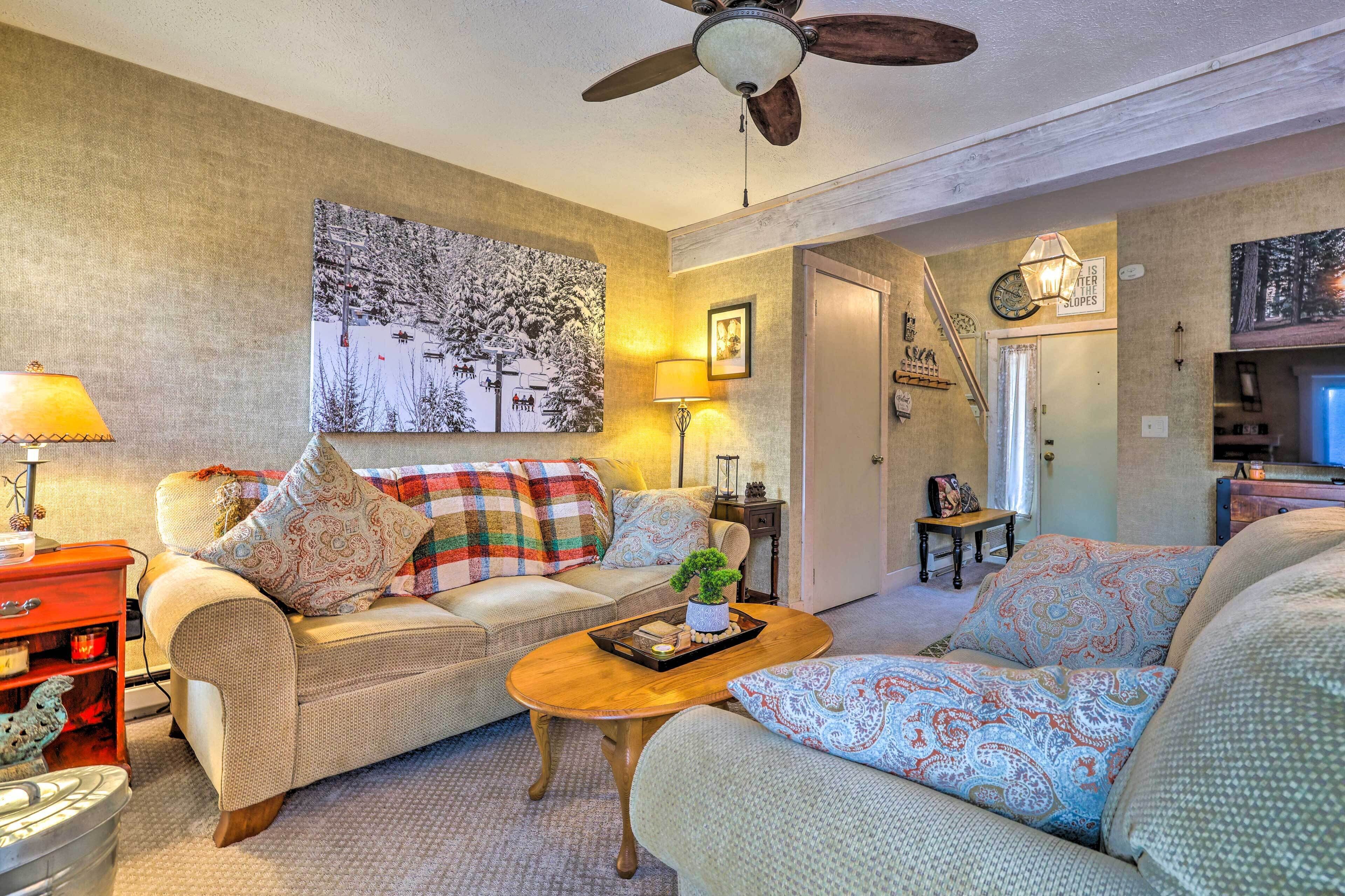 Comfy Blakeslee Townhome < 1 Mi to Jack Frost