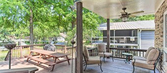 Tool Waterfront Home w/ Hot Tub & Fire Pit!