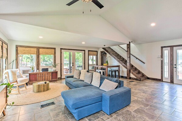 House (4 Bedrooms) | Interior - Tool Waterfront Home w/ Hot Tub & Fire Pit! (Kemp)