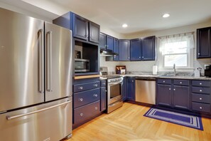 House (3 Bedrooms) | Interior - Cozy Historic Wakefield Home Close to Beaches (South Kingstown)