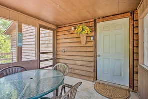 House (2 Bedrooms) | Interior - Cozy, Secluded Davis Cabin on 60 Wooded Acres (Davis)