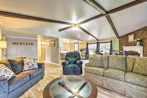 Living area - Cozy Sherrodsville Home: Walk to Lake Atwood! (Sherrodsville)