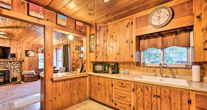 East Tawas Cabin w/ Deck, Backyard & Fire Pit!