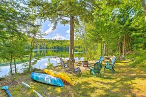 Front of property - Dreamy Bucksport Hideaway on Freshwater Pond! (Bucksport)