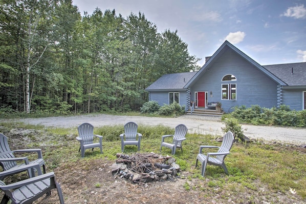 House (Multiple Bedrooms) | Interior - Elegant & Quiet Maine Escape w/ Sauna & Deck (Harrison)