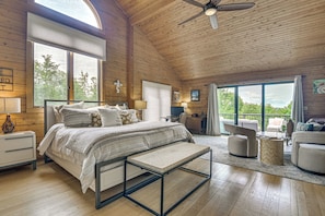 House (Multiple Bedrooms) | Interior - Elegant & Quiet Maine Escape w/ Sauna & Deck (Harrison)