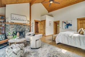 House (Multiple Bedrooms) | Interior - Elegant & Quiet Maine Escape w/ Sauna & Deck (Harrison)