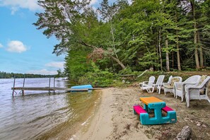 Cottage (1 Bedroom) | Interior - Hartford Cottage w/ Private Beach on Bear Pond! (Buckfield)