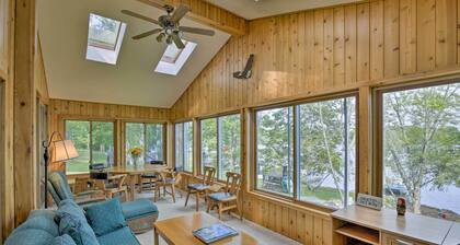 Lakefront New Auburn Apt w/ Sauna & Sun Porch