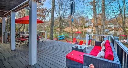 Sauna & Game Room: Lake House in Locust Grove!