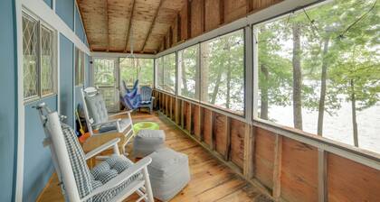 5 Mi to Fox State Forest: Lakefront Home w/ Dock