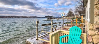 Lakefront Canandaigua Home w/ Grill, Fire Pit