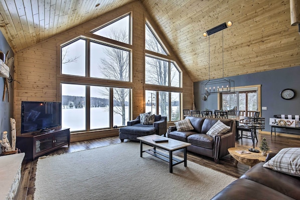 House (3 Bedrooms) | Interior - Lakefront Cottage in Iron River: 3 Mi to Skiing! (Iron River)