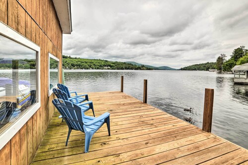 Lakefront Alton Bay Retreat w/ Dock Near Beaches!