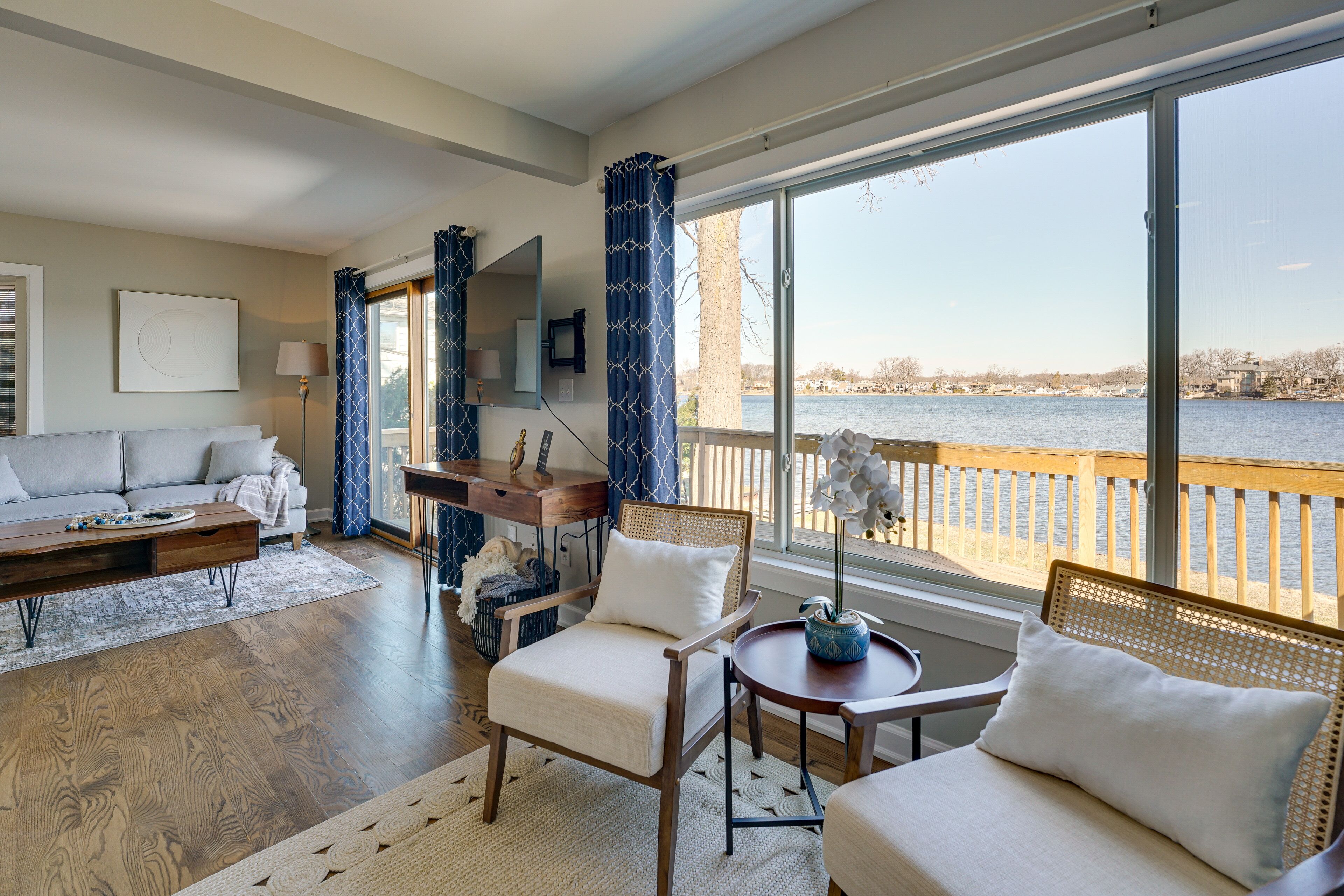 Lakefront Home Rental w/ Hot Tub in White Lake!