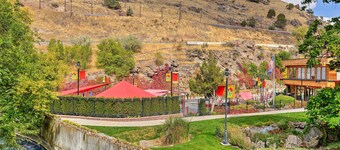 Lava Hot Springs Studio w/ Deck: Walk to Hot Pools