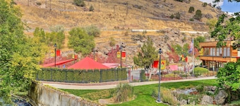 Lava Hot Springs Studio w/ Deck: Walk to Hot Pools