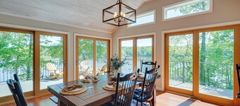 Lakefront Vacation Rental w/ Views & Hot Tub!