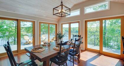 Lakefront Vacation Rental w/ Views & Hot Tub!