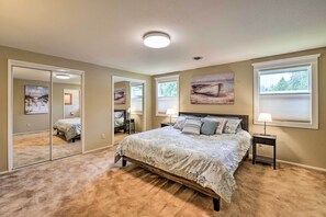 House (4 Bedrooms) | 4 bedrooms, free cribs/infant beds, bed sheets - Peaceful Ranch-style Camano Home on 5 Acres! (Camano Island)