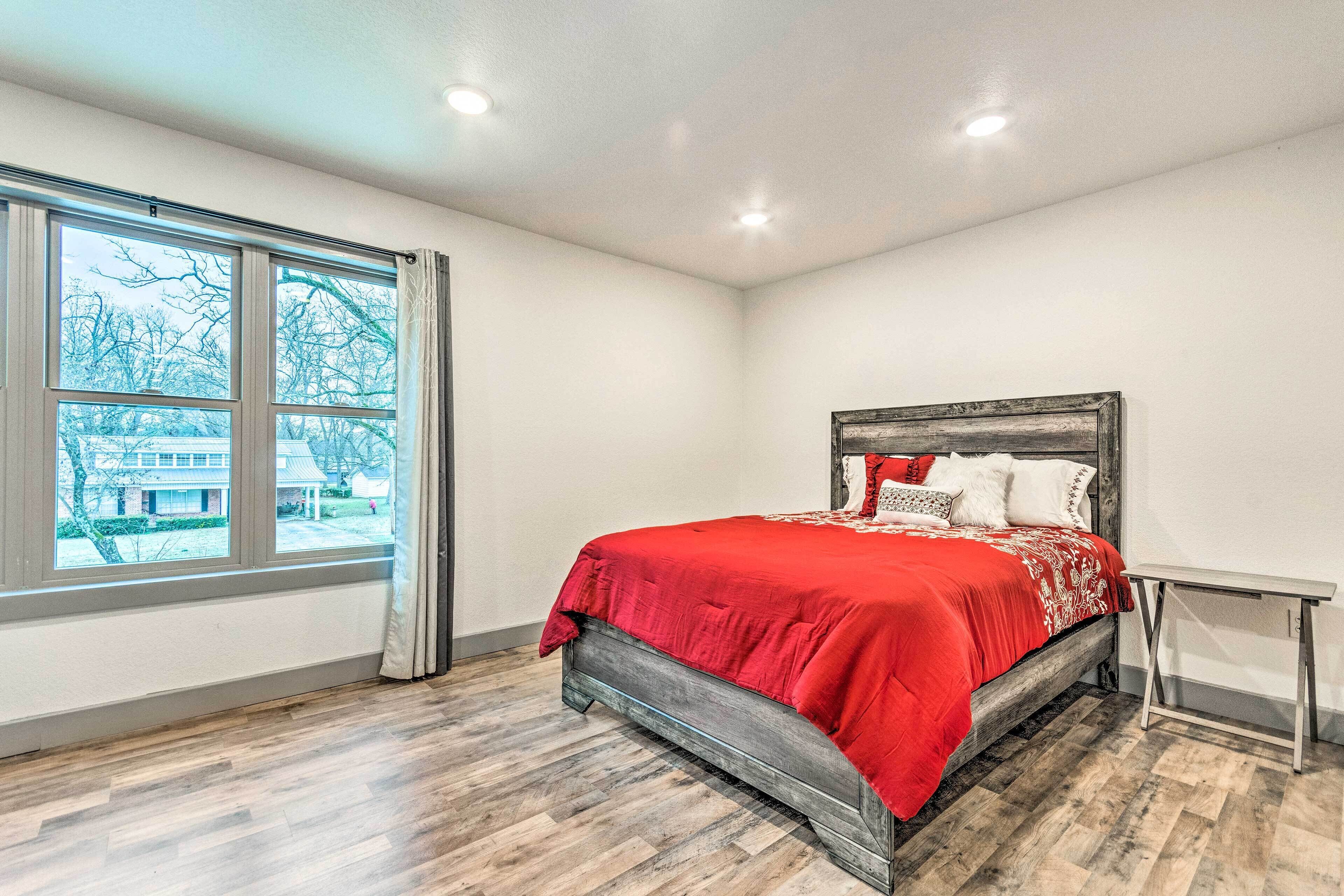 1 habitación y ropa de cama 