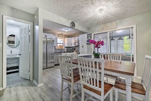 House (4 Bedrooms) | Interior - Game Room & Fire Pit: Tobyhanna Family Home (Tobyhanna)