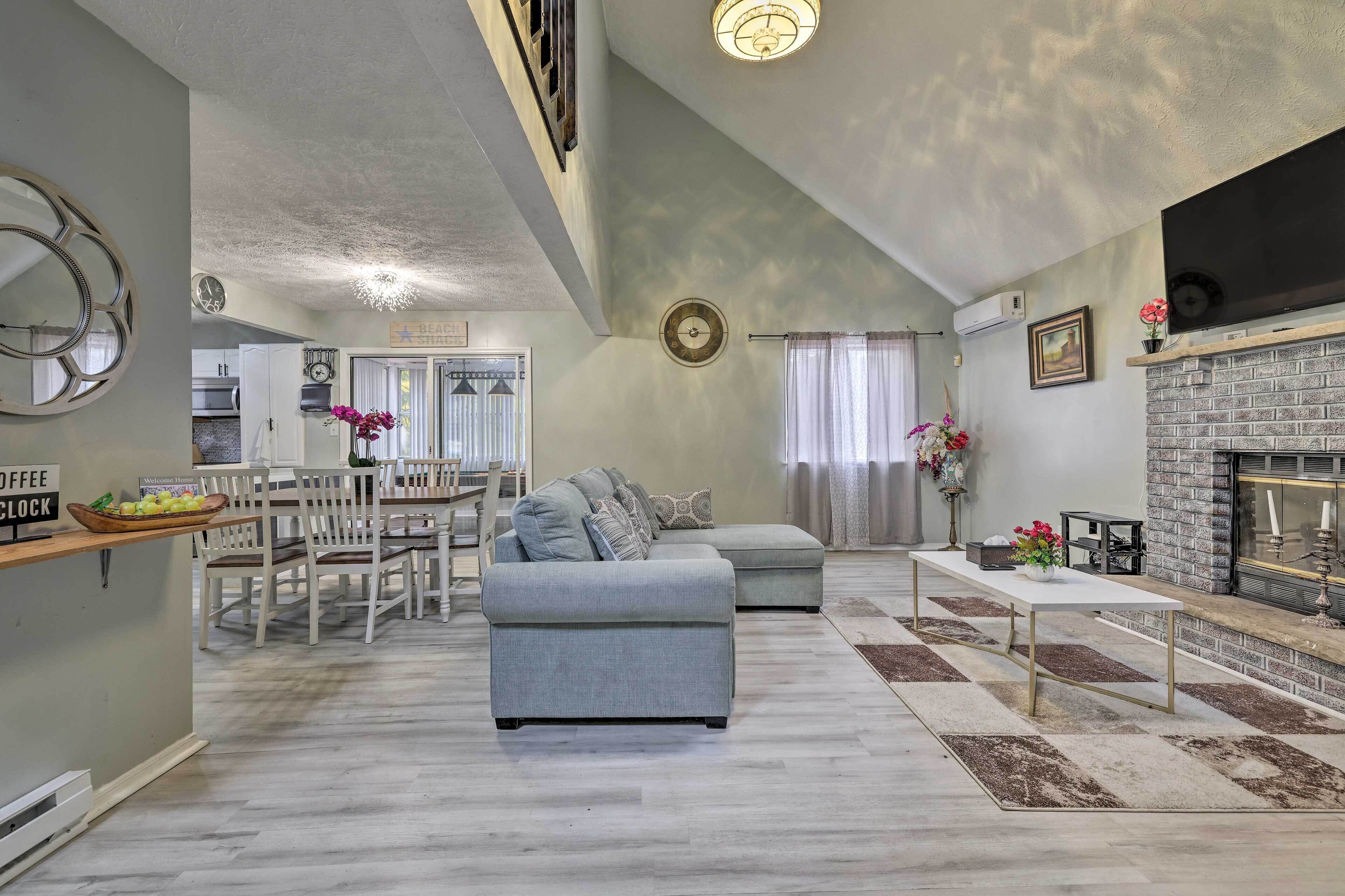 Tobyhanna Family Home w/ Game Room & Fire Pit