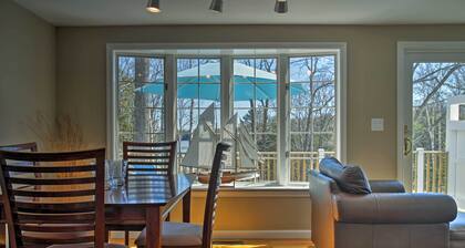 Peaceful Waterfront Apt w/ Deck, 22 Mi to Portland