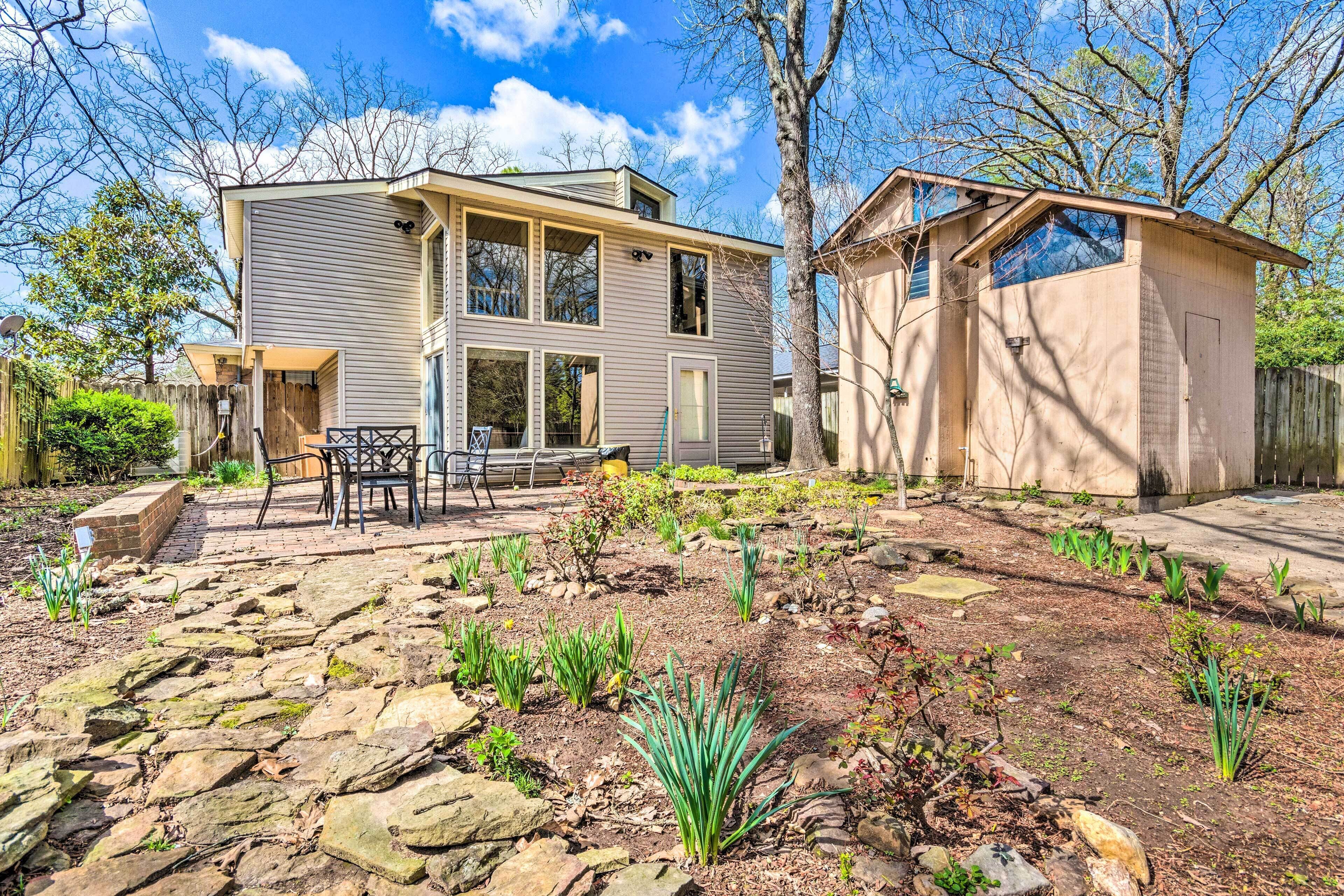 Spacious Little Rock Home w/ Yard & Game Room